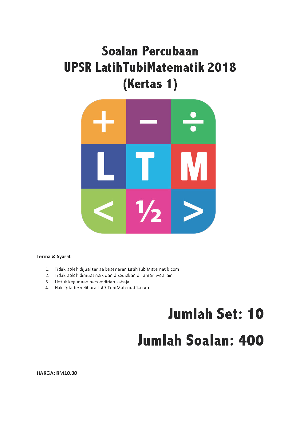 LatihTubiMatematik.com - Kami akan menyediakan latihtubi 